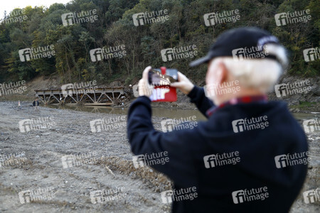 Frank-Walter Steinmeier besucht Flutgebiete in Rheinland-Pfalz