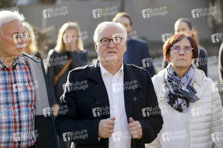 Frank-Walter Steinmeier besucht Flutgebiete in Rheinland-Pfalz