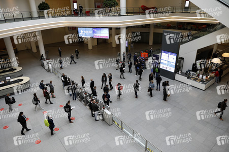 Erröffnung der Messe it-sa 2021 in Nürnberg