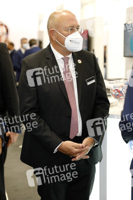 Erröffnung der Messe it-sa 2021 in Nürnberg