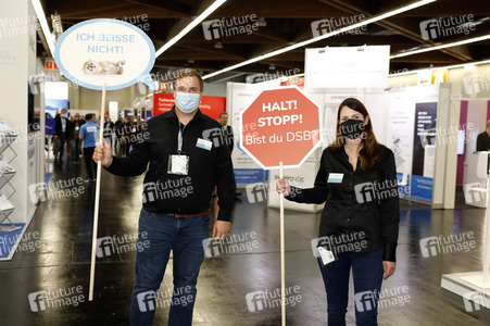 Erröffnung der Messe it-sa 2021 in Nürnberg