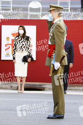 Militärparade zum spanischen Nationalfeiertag in Madrid