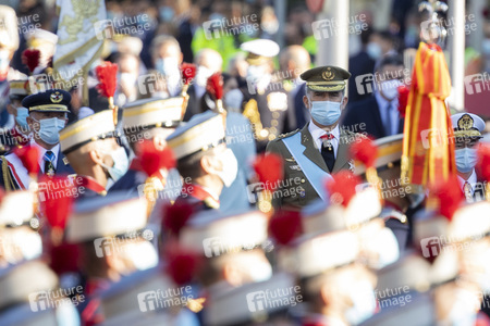 Militärparade zum spanischen Nationalfeiertag in Madrid