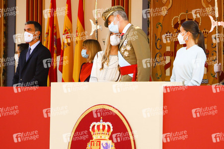 Militärparade zum spanischen Nationalfeiertag in Madrid