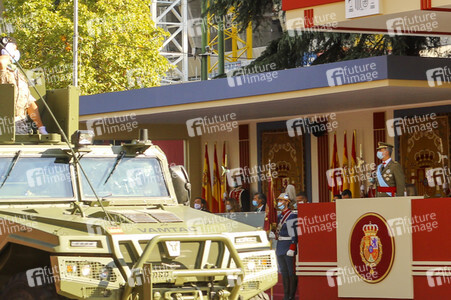 Militärparade zum spanischen Nationalfeiertag in Madrid