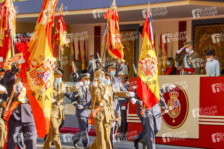Militärparade zum spanischen Nationalfeiertag in Madrid