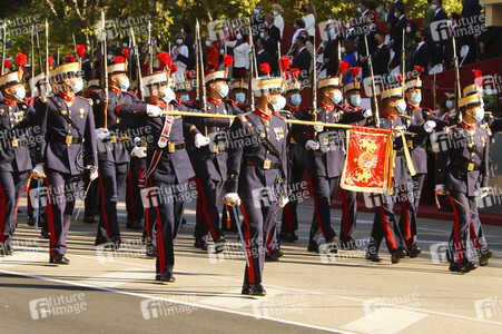 Militärparade zum spanischen Nationalfeiertag in Madrid