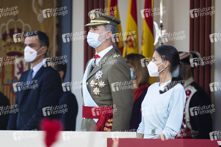 Militärparade zum spanischen Nationalfeiertag in Madrid