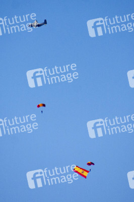 Militärparade zum spanischen Nationalfeiertag in Madrid