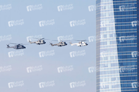 Militärparade zum spanischen Nationalfeiertag in Madrid