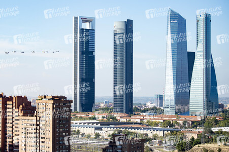 Militärparade zum spanischen Nationalfeiertag in Madrid
