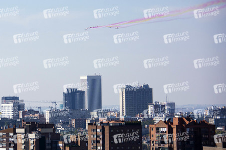 Militärparade zum spanischen Nationalfeiertag in Madrid