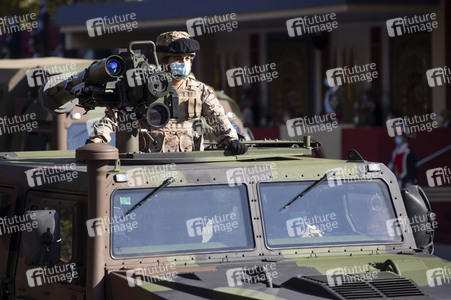 Militärparade zum spanischen Nationalfeiertag in Madrid