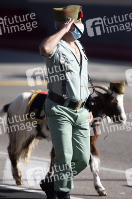 Militärparade zum spanischen Nationalfeiertag in Madrid