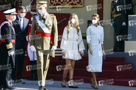 Militärparade zum spanischen Nationalfeiertag in Madrid