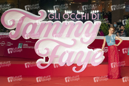 Filmpremiere 'The Eyes of Tammy Faye', Internationales Filmfestival Rom 2021
