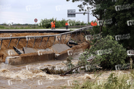 Hochwasser in Blessem