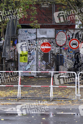 Räumung des Wagencamps 'Köpi' in Berlin