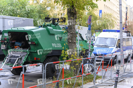 Räumung des Wagencamps 'Köpi' in Berlin
