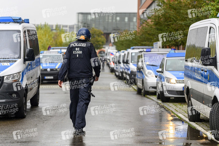 Räumung des Wagencamps 'Köpi' in Berlin