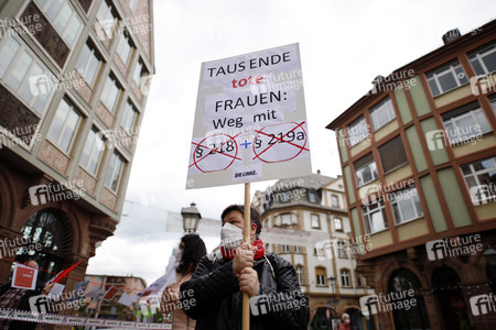 Pro-Abtreibungs-Demo in Frankfurt
