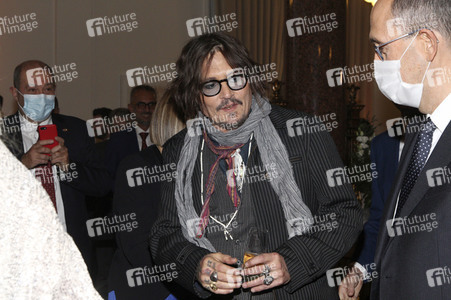 Gala-Event zu Ehren Johnny Depps und zur Vorstellung der Zeichentrickserie 'Puffins' in Belgrad