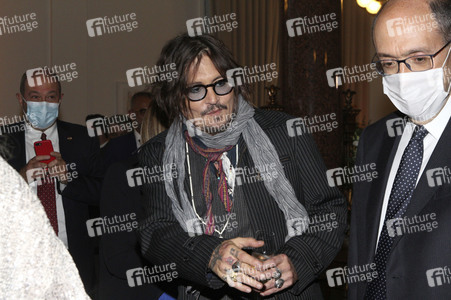 Gala-Event zu Ehren Johnny Depps und zur Vorstellung der Zeichentrickserie 'Puffins' in Belgrad