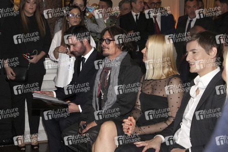 Gala-Event zu Ehren Johnny Depps und zur Vorstellung der Zeichentrickserie 'Puffins' in Belgrad