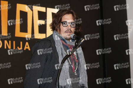 Gala-Event zu Ehren Johnny Depps und zur Vorstellung der Zeichentrickserie 'Puffins' in Belgrad