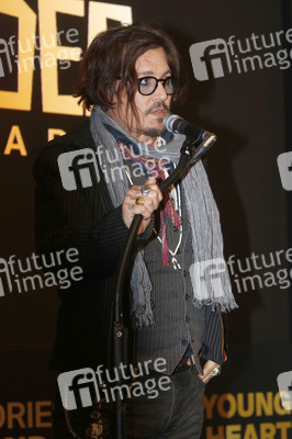 Gala-Event zu Ehren Johnny Depps und zur Vorstellung der Zeichentrickserie 'Puffins' in Belgrad