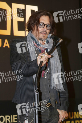 Gala-Event zu Ehren Johnny Depps und zur Vorstellung der Zeichentrickserie 'Puffins' in Belgrad