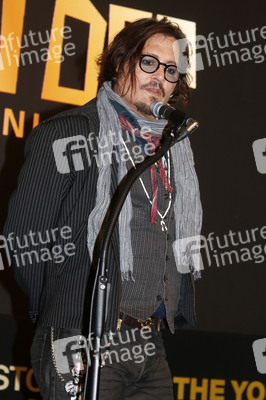 Gala-Event zu Ehren Johnny Depps und zur Vorstellung der Zeichentrickserie 'Puffins' in Belgrad