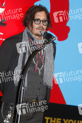 Gala-Event zu Ehren Johnny Depps und zur Vorstellung der Zeichentrickserie 'Puffins' in Belgrad