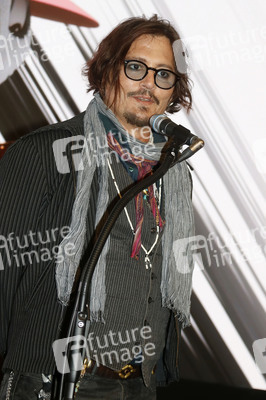 Gala-Event zu Ehren Johnny Depps und zur Vorstellung der Zeichentrickserie 'Puffins' in Belgrad