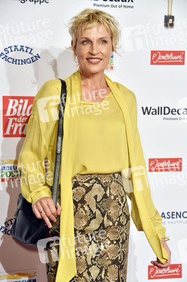 Goldene Bild der Frau 2021 in Hamburg