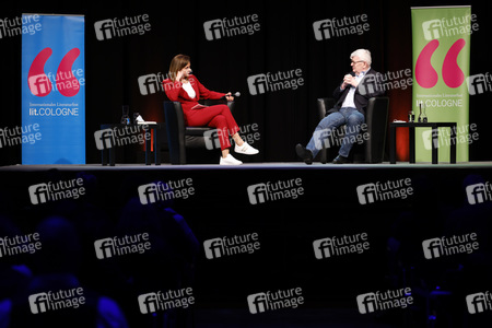 Joschka Fischer auf der lit.Cologne Sonderedition in Köln