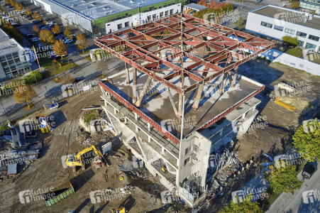 Baustelle Niederländischer Pavillon in Hannover