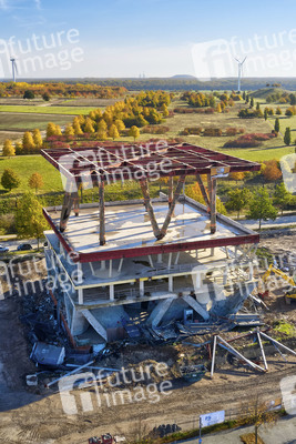 Baustelle Niederländischer Pavillon in Hannover