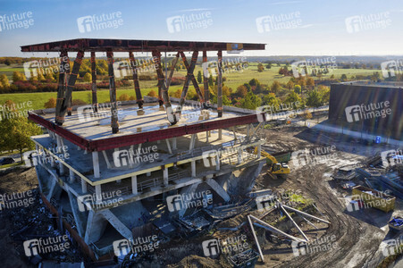 Baustelle Niederländischer Pavillon in Hannover