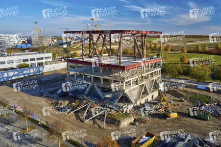 Baustelle Niederländischer Pavillon in Hannover