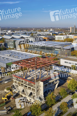 Baustelle Niederländischer Pavillon in Hannover