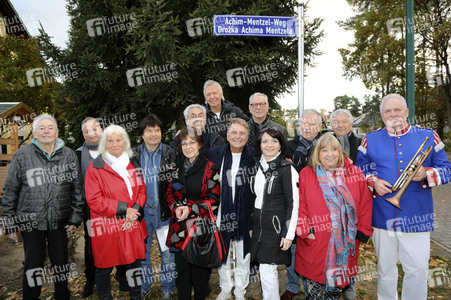 Einweihung des Achim-Mentzel-Weg in Cottbus