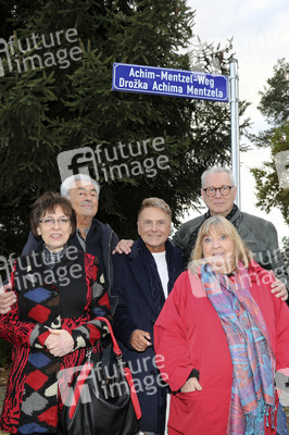 Einweihung des Achim-Mentzel-Weg in Cottbus