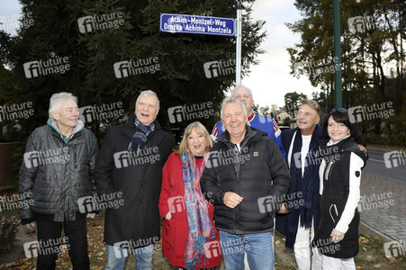 Einweihung des Achim-Mentzel-Weg in Cottbus