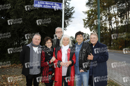 Einweihung des Achim-Mentzel-Weg in Cottbus