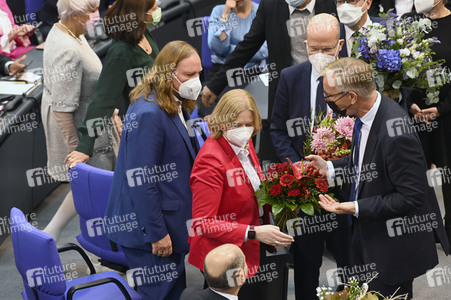 Konstituierende Sitzung des 20. Deutschen Bundestages in Berlin