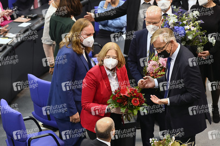 Konstituierende Sitzung des 20. Deutschen Bundestages in Berlin