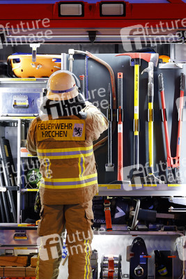 Feuerwehreinsatz in Frechen