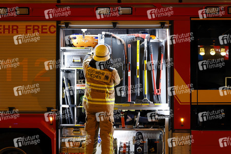 Feuerwehreinsatz in Frechen