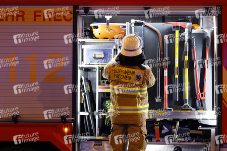 Feuerwehreinsatz in Frechen